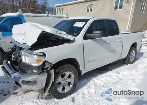 2022 Ram 1500 Big Horn 4X4 6'4 Box z USA, uszkodzony, nr VIN 1C6SRFBT2NN278960